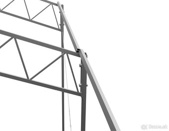 Pozinkovaná konštrukcia 8x22,6m - 9