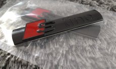 MIX AUDI SLINE PREDNE ZADNE CIERNE STRIEBORNE - 9