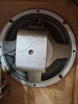Starožitné elektronkové drevené radio / Radione Type 452-U - 9