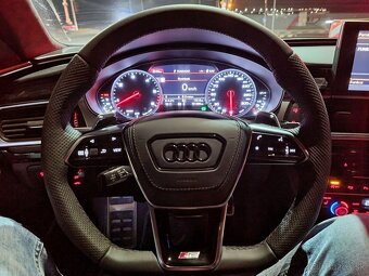 AUDI VOLANT - SPORTOVY S LOGOM S + AIRBAG + PADLA - 9