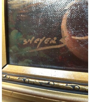 Deti hrajúce kocky -  signatovane - 9