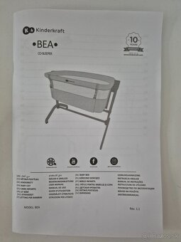 KINDERKRAFT Postieľka detská BEA - 9