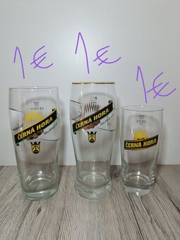 České pivové poháre 2 - 9