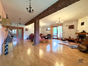 NA PREDAJ VÝNIMOČNÁ RODINNÁ VILA, POZEMOK 8000M2, PRIETRŽ, o - 9