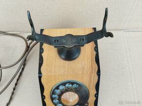 Starý telefon TESLA typ CS20, rok 1980  (20xfoto) - 9