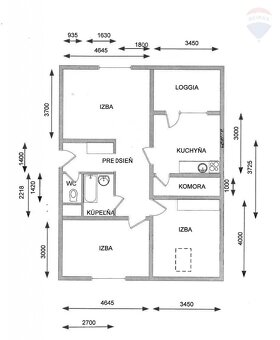 Na predaj 3-izbový byt v centre mesta Malacky - 9