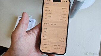 Apple iPhone 15 tmavý 128GB - aj vymením - 9