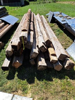 Staré drevo - guľatina, hranoly, foršty, dosky - 9