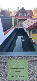 Hydroizolácia plochých striech, drevené terasy, bazény - 9