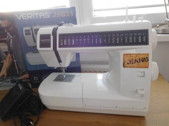 Šijací stroj VERITAS JEANS, 21 programov, - 9