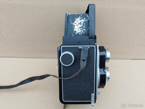 Starý fotoaparat FLEXARET s krytkou a pouzdrem - 9