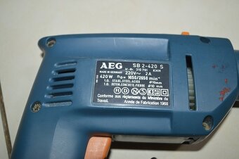 predam - vrtacka AEG - 9