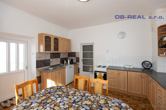 Predaj podpivničeného 3izb RD 161m2, všetky IS, pozemok 1635 - 9