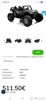 Elektrické autíčko 4x4 - 9