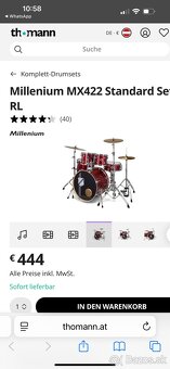 Bicie Millenium MX422 Standart Set - 9