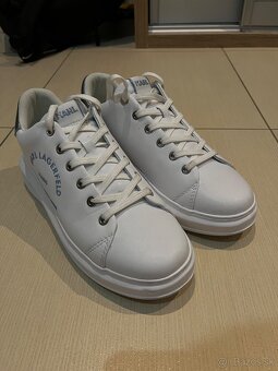 Biele Karl Lagerfeld tenisky - 9