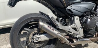 Športový  ladený  univerzálny  moto  výfuk  Nový  Nerezový - 9