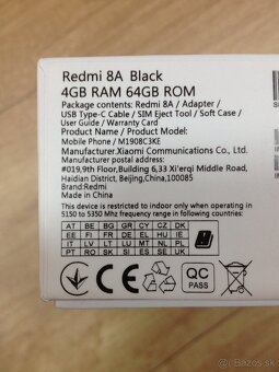 Xiaomi Redmi 8A 4/64GB – TOP stav - 9