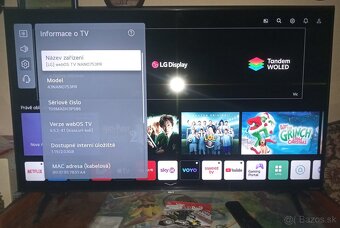 Predám Smart LED 4K UHD TV LG43NANO753 108cm - 9