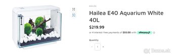 Predám led akvárium HAILEA E40 (40) - 9