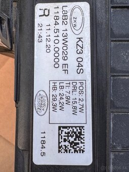 Land Rover Defender Svetlomety FULL LED Matrix 451123467 - 9