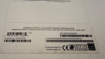 Vymenim iPad Pro 12.9 512gb M1 cip Wi-Fi + Cellular (+ SIM) - 9