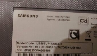 Samsung UE55TU7172U časti - 9