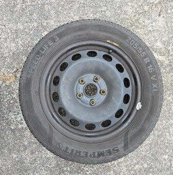 PLECHOVÉ DISKY 5x112 R16 S PNEU 205/55 R16 XL - 9