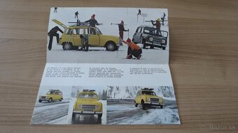 Prospekty Renault 50. až 90. léta. - 9