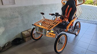 Terénny vozik 2x 1500W 40km/h dojazd 50km pre vozičkárov - 9