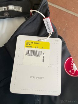 Castelli triatlonové šortky pánske S nové - 9