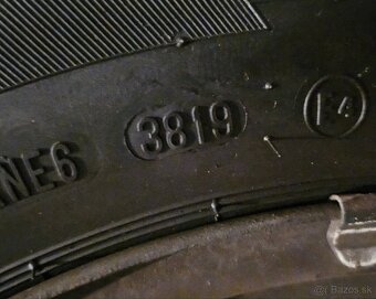 Predám zimne pneumatiky na diskoch zo seat Leon 175/80 r14 - 9