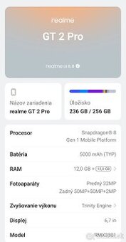 Realme GT2 Pro 256gb - 9