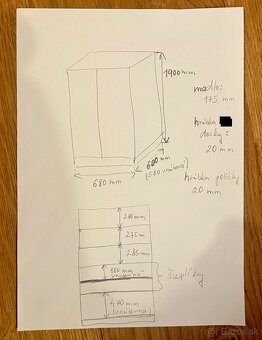 Biela skriňa na mieru - 9