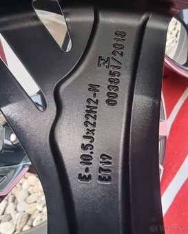 disky audi rs6, q7,q8, 5x112 , r22 - 9