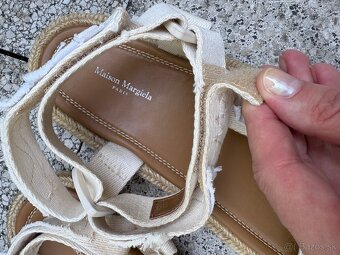 Maison Margiela Paris espadrillky, sandále , pc 620€ - 9
