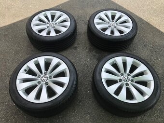 Orig. Alu Kola VW Passat CC B7 5x112 225/45 ZR17 - 9