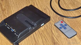 7" mini monitor LCD HDMI, VGA, AV - napájanie 12V - 9