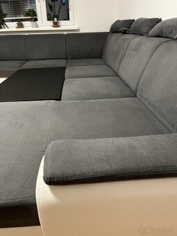 Sedacia súprava v tvare U - 9