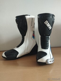 Moto Kožené Čižmy BMW Motorrad Velkost 41 - 9