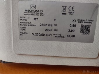 Hnetač cesta Mecnosud M7 - 9