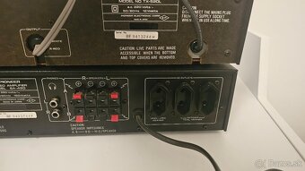 Predám vintage stereo set Pioneer Zosilňovač a tuner - 9