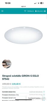 Velke LED Stropne svietidlo GIRON-S EGLO - 9