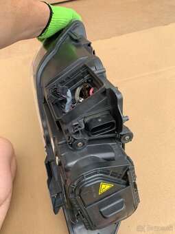 xenon audi q7 09-15 led svetlo levy leve nataceci - 9