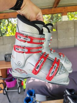 Detské lyže 70cm, 90cm, 100cm, lyžiarky, prilby - 9