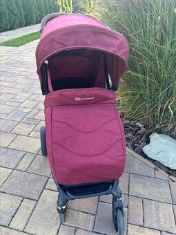 Sportový kočík Kinderkraft Grande Burgundy 2020 - 9
