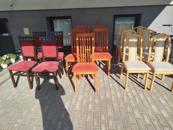 Jedálenské stoličky 5 ks,4 ks predám. - 9