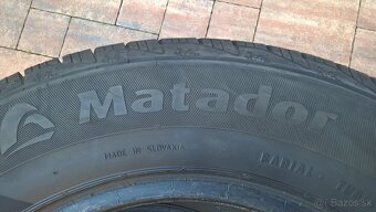ZIMNÉ 195/65 R15 91T 4 ks MATADOR a 2 ks KORMORAN cca 8 mm - 9
