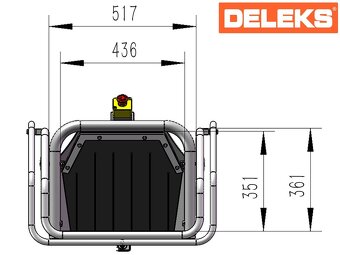 Benzínový štiepkovač DELEKS DK-800-LIFAN - 9