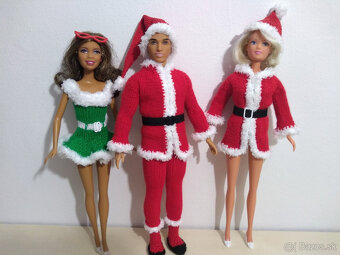 Oblečenie šaty na bábiky Barbie Ken deti Rainbow high LOL - 9